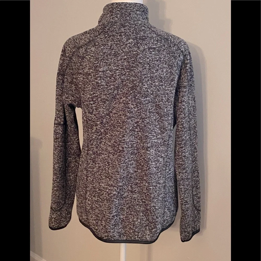 Avalanche Black and White Marled Fleece Lined Jacket Size Medium